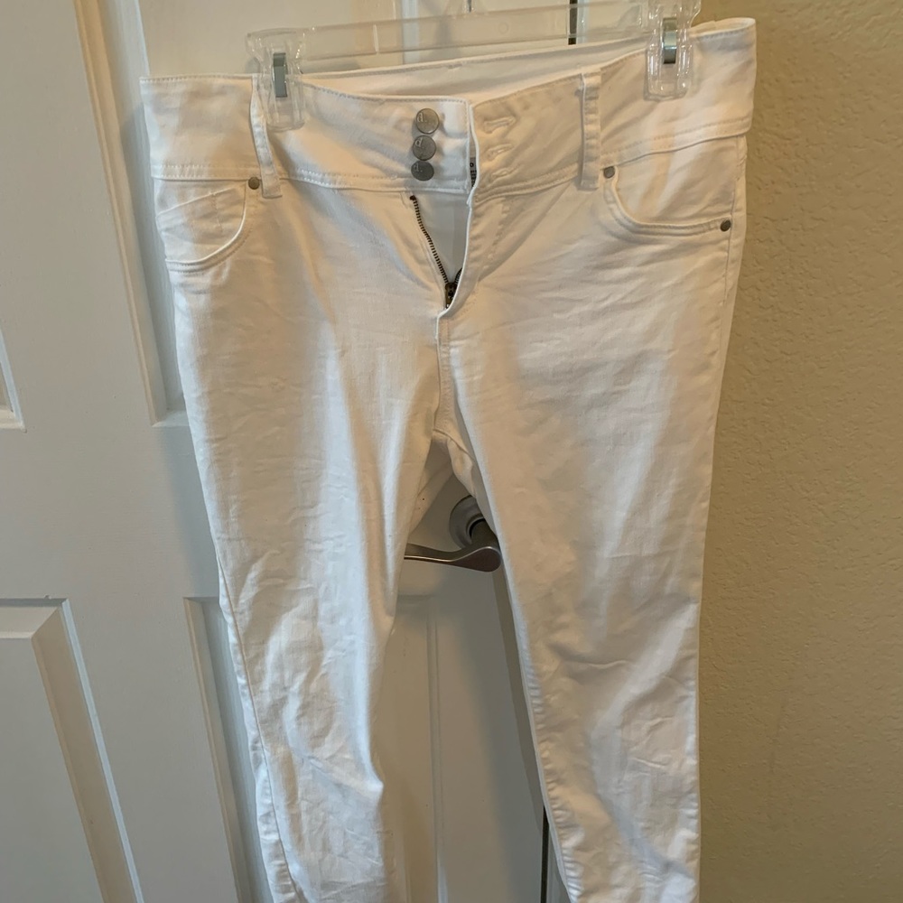 White jeans